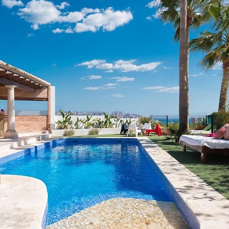 Villa exclusiva con espectaculares vistas al Mediterráneo Cala de Finestrat Esterno foto