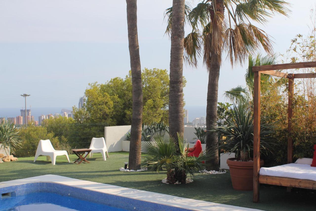 Villa exclusiva con espectaculares vistas al Mediterráneo Cala de Finestrat Esterno foto