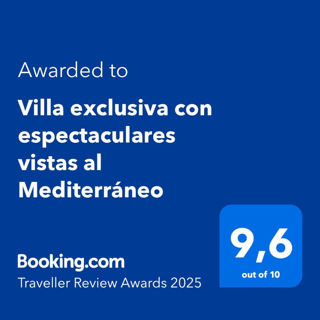 Villa exclusiva con espectaculares vistas al Mediterráneo Cala de Finestrat Esterno foto